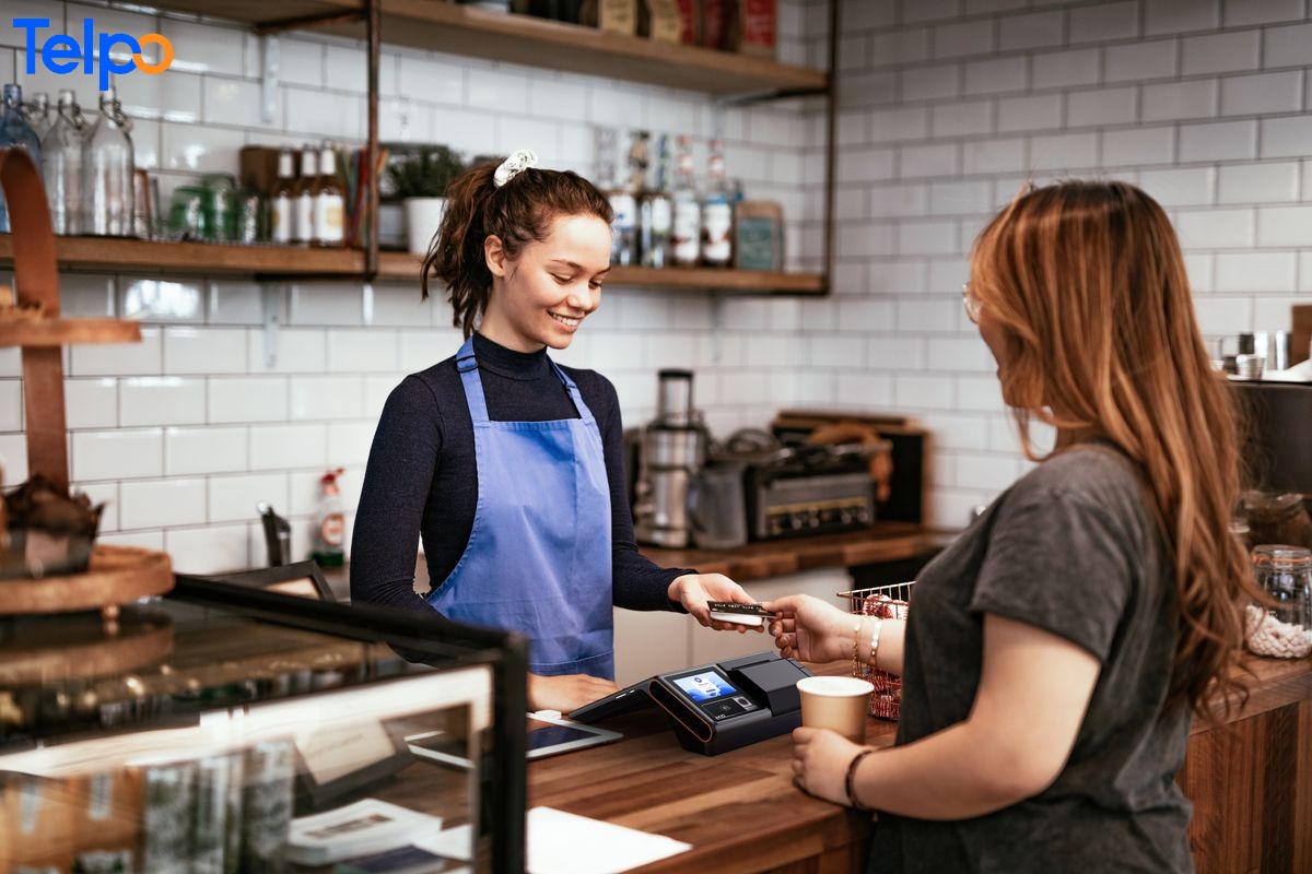 dual screen pos terminal
